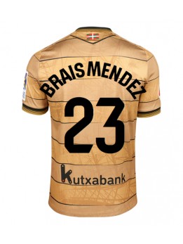 Real Sociedad Brais Mendez #23 Gostujuci Dres 2024-25 Kratak Rukavima